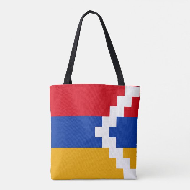 Nagorno-Karabach flagga Tygkasse (Baksida)
