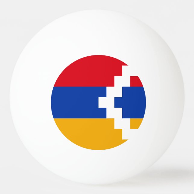 Nagorno Karabakh Flagga Pingisboll (Framsidan)