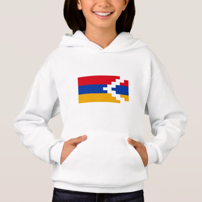 Nagorno Karabakh Flagga T Shirt (Framsida)