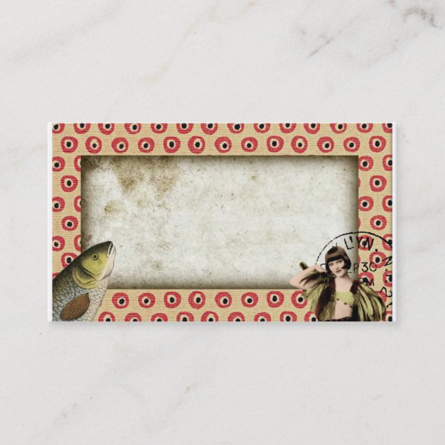 Något är den skumma visitkorten visitkort (Framsida)