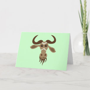 Något år för GnuStuff_Gary Gnu_Happy Gnu! Helgkort