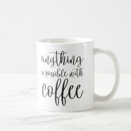 Något är möjligheten med kaffe kaffemugg