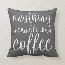 Något är möjligheten med kaffe kudde