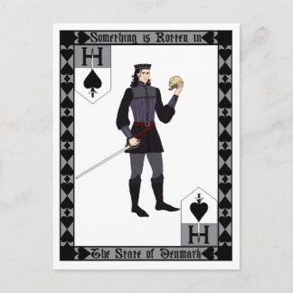 Något är rutten vykort