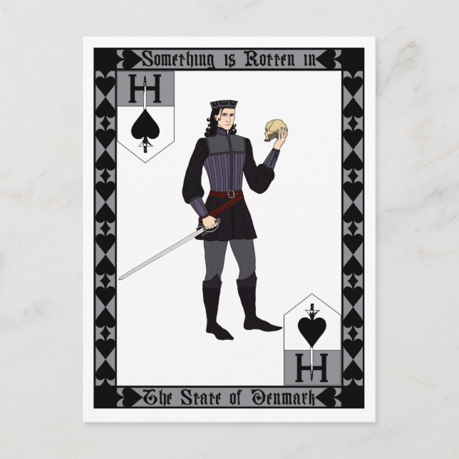 Något är rutten vykort (Framsida)