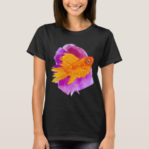 Något är skumt akvarell t shirt