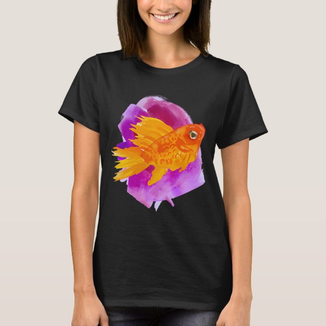 Något är skumt akvarell t shirt (Framsida)