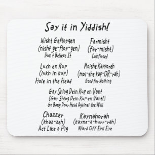 Något att säga det i Yiddish Musmatta