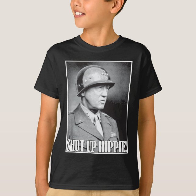 Något att säga för General Patton stängde upp Tröja (Framsida)