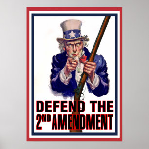 Något att säga för Uncle Sam - försvara den 2nd Poster