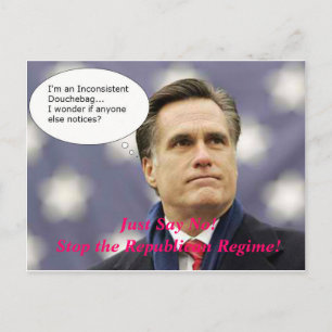 Något att säga ingen Romney 2012 - och inte till Vykort