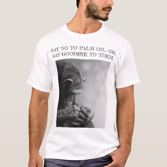 NÅGOT ATT SÄGA INTE SOM GÖMMA I HANDFLATAN OLJA T SHIRT (Framsida)