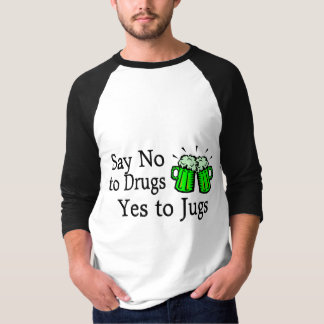 Något att säga inte till den gröna ölst patricks t-shirt