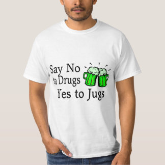 Något att säga inte till den gröna ölst patricks tee shirt