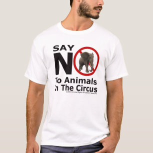 Något att säga inte till djur i t-shirt