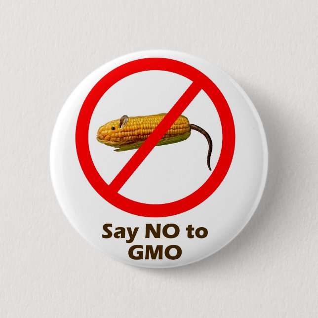 Något att säga INTE till GMO Knapp (Framsida)