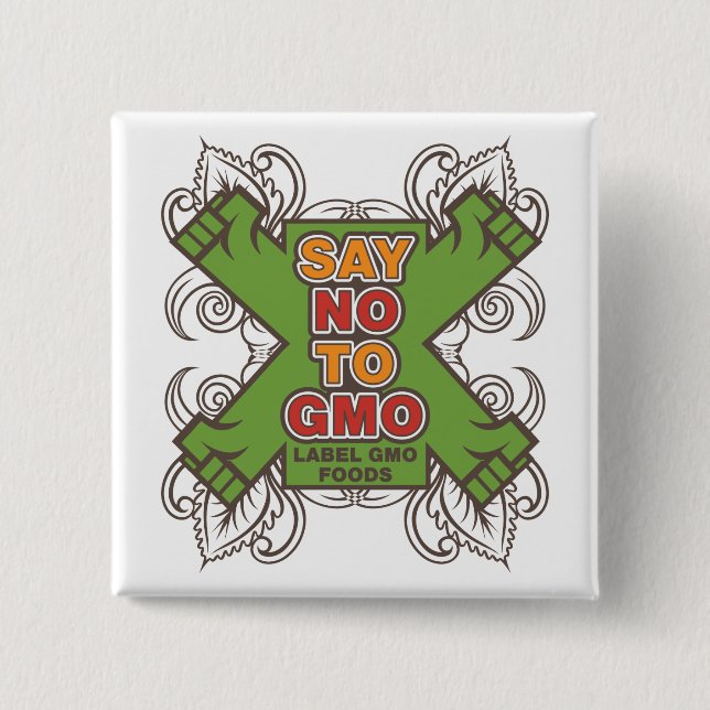 Något att säga inte till GMO Knapp (Framsida)