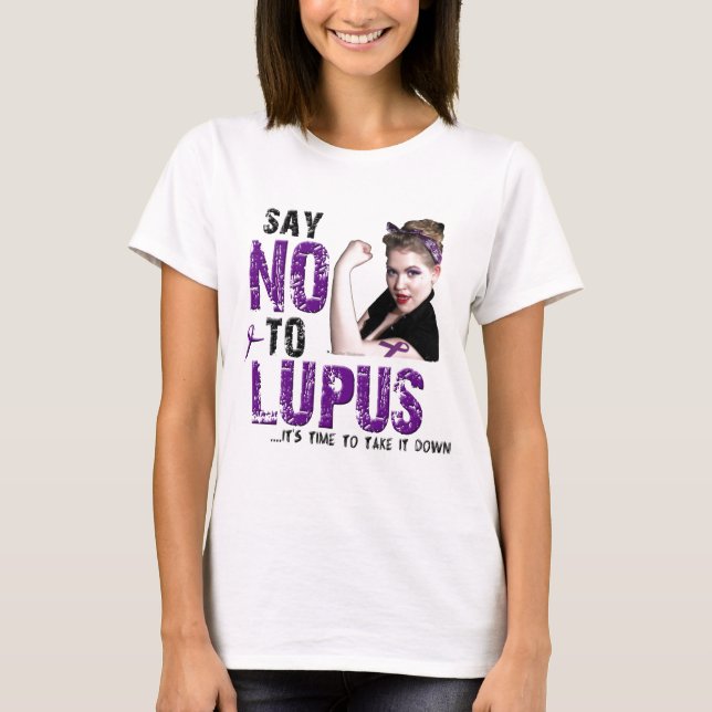Något att säga INTE till LUPUS T Shirt (Framsida)