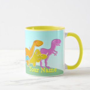 Något att säga Rawr! Dinosaursnamnmugg Mugg