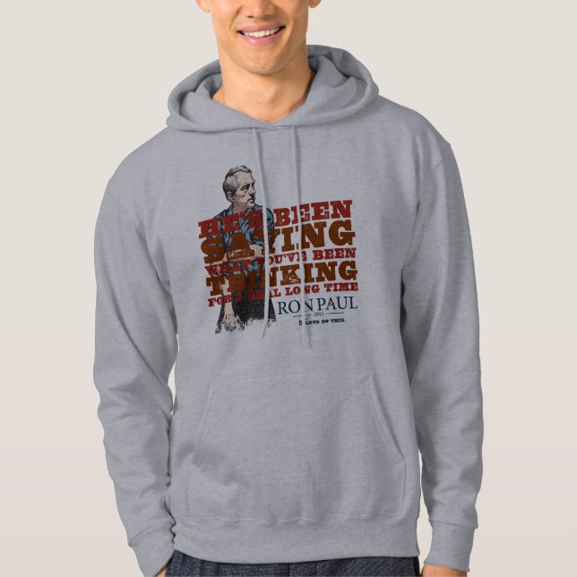 Något att säga vad du är den tänkande skjortan sweatshirt (Framsida)