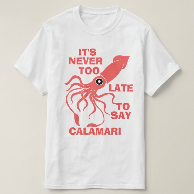 Något att sägaCalamari T-shirt (Design framsida)