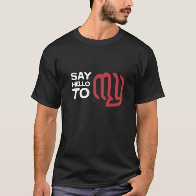 Något att sägahejer till mitt (näven) tee (Framsida)