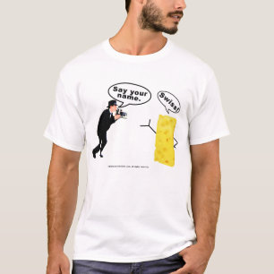 Något att sägaost t-shirt