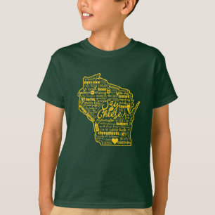 Något att sägaost!  Wisconsin ungeutslagsplats T Shirt