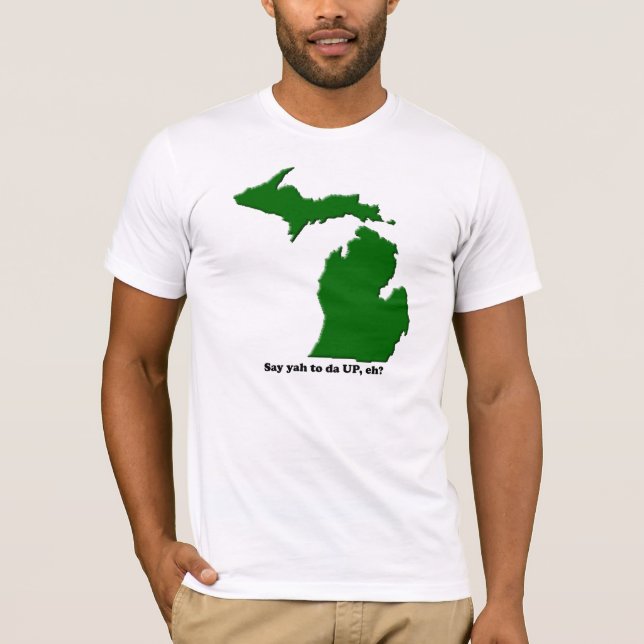 Något att sägaya till da UPP, eh? Tee Shirt (Framsida)