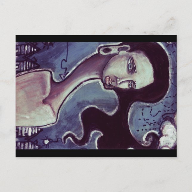 Något att vänta på vykort (Framsida)