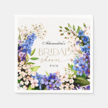 Något Blått: Baby’s Breath & Lin Bröllopsdusch