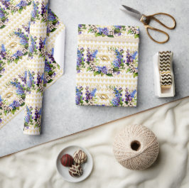 Något Blått: Baby’s Breath & Lin Bröllopsdusch Presentpapper