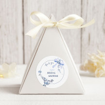 Något Blått Blommig Båge Bröllopsfestival