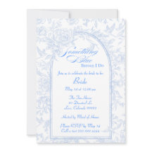 Något blått innan jag bjuder in