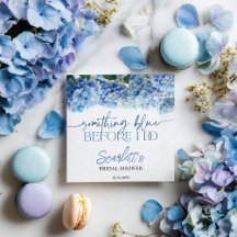 Något Blått Innan Jag Gör Blå Hortensia Bröllop