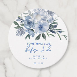 Något Blått Innan Jag Gör Blommig Bröllopsdusch Gåvor Etiketter