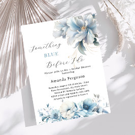 Något blått innan jag gör blommigt Möhippa