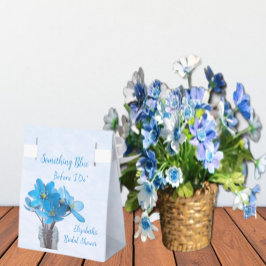 Något Blått Innan Jag Gör Bröllopsdusch Presentaskar