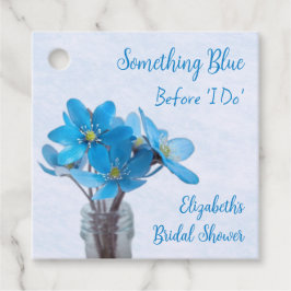 Något Blått Innan Jag Gör Bröllopsfest Gåvor Etiketter