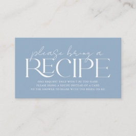 Något Blått Innan Jag Gör Bröllopsfest Recept Tilläggskort