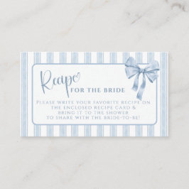 Något Blått Innan Jag Gör Bröllopsrecept Begäran Tilläggskort