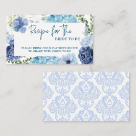 Något blått innan jag gör hydrangea möhippa tilläggskort