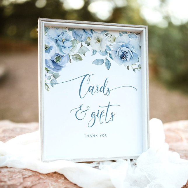 Något blått innan jag gör kort och gåvor poster (Skapare uppladdad)