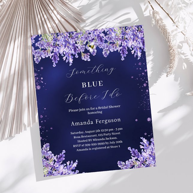 Något blått innan jag gör lavender Möhippa (Skapare uppladdad)