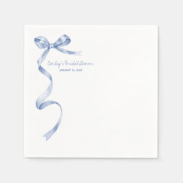 Något blått innan jag gör! Modern Möhippa Pappersservett