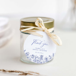 Något blått innan jag gör Möhippa Gåvor Etiketter