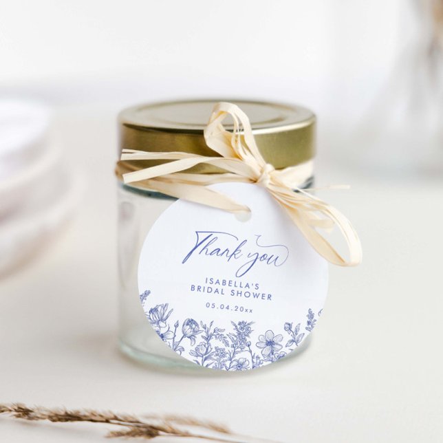 Något blått innan jag gör Möhippa Gåvor Etiketter (Skapare uppladdad)