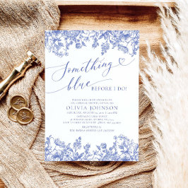 Något blått innan jag gör Möhippa Inbjudan