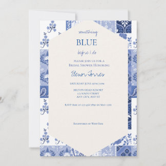 Något blått innan jag gör Möhippa-inbjudan Inbjudningar