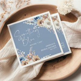 Något blått innan jag gör Möhippa Pappersservett